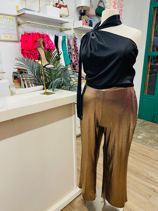 NP Metallic Palazzo Pants