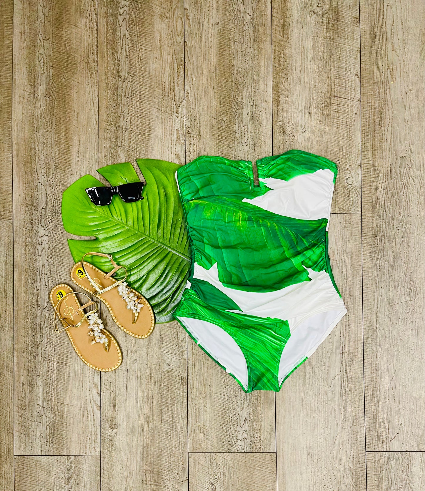 DKNY Key West Tube One Piece Swimsuit