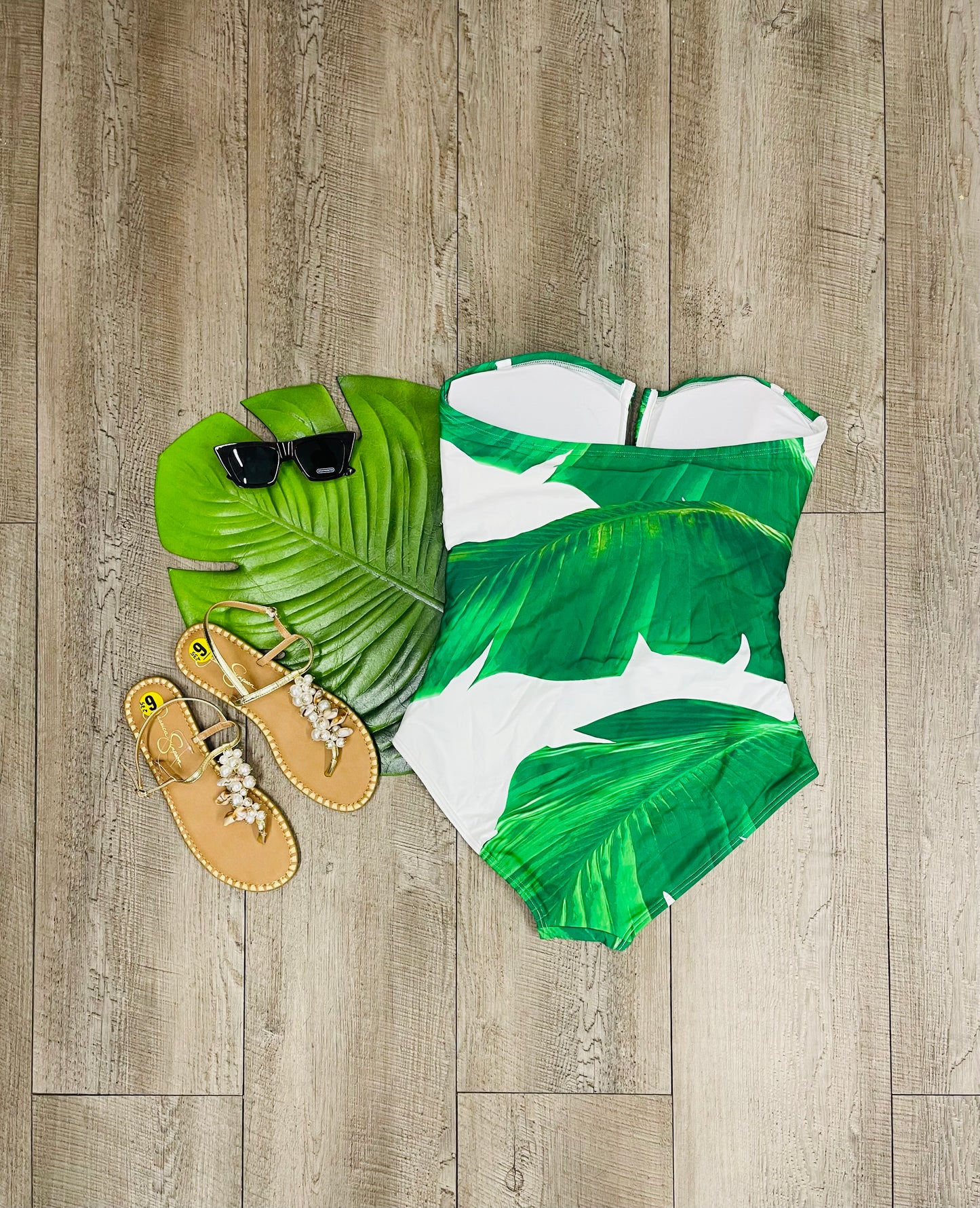 DKNY Key West Tube One Piece Swimsuit