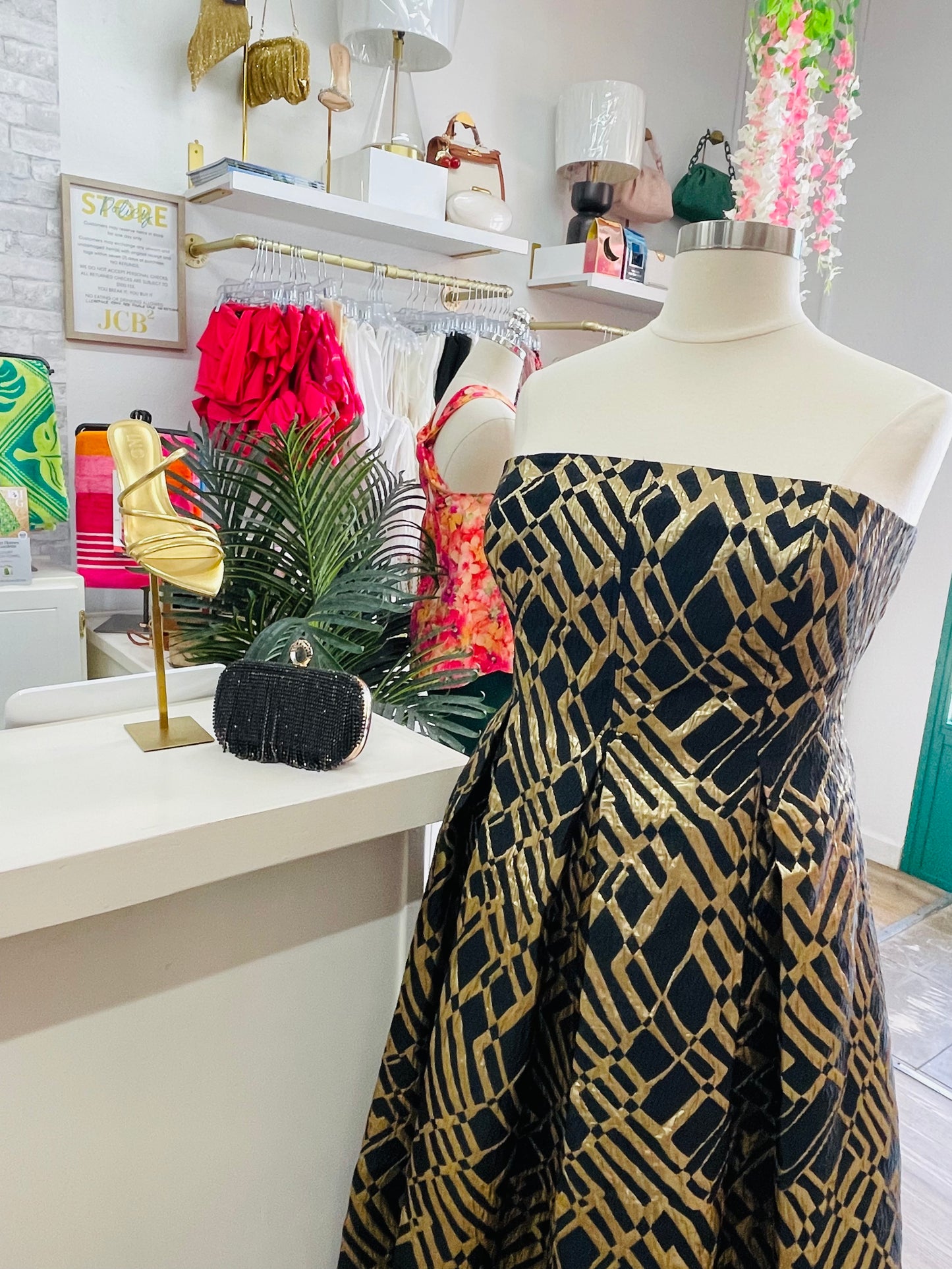 DK Patricia Embossed Dress
