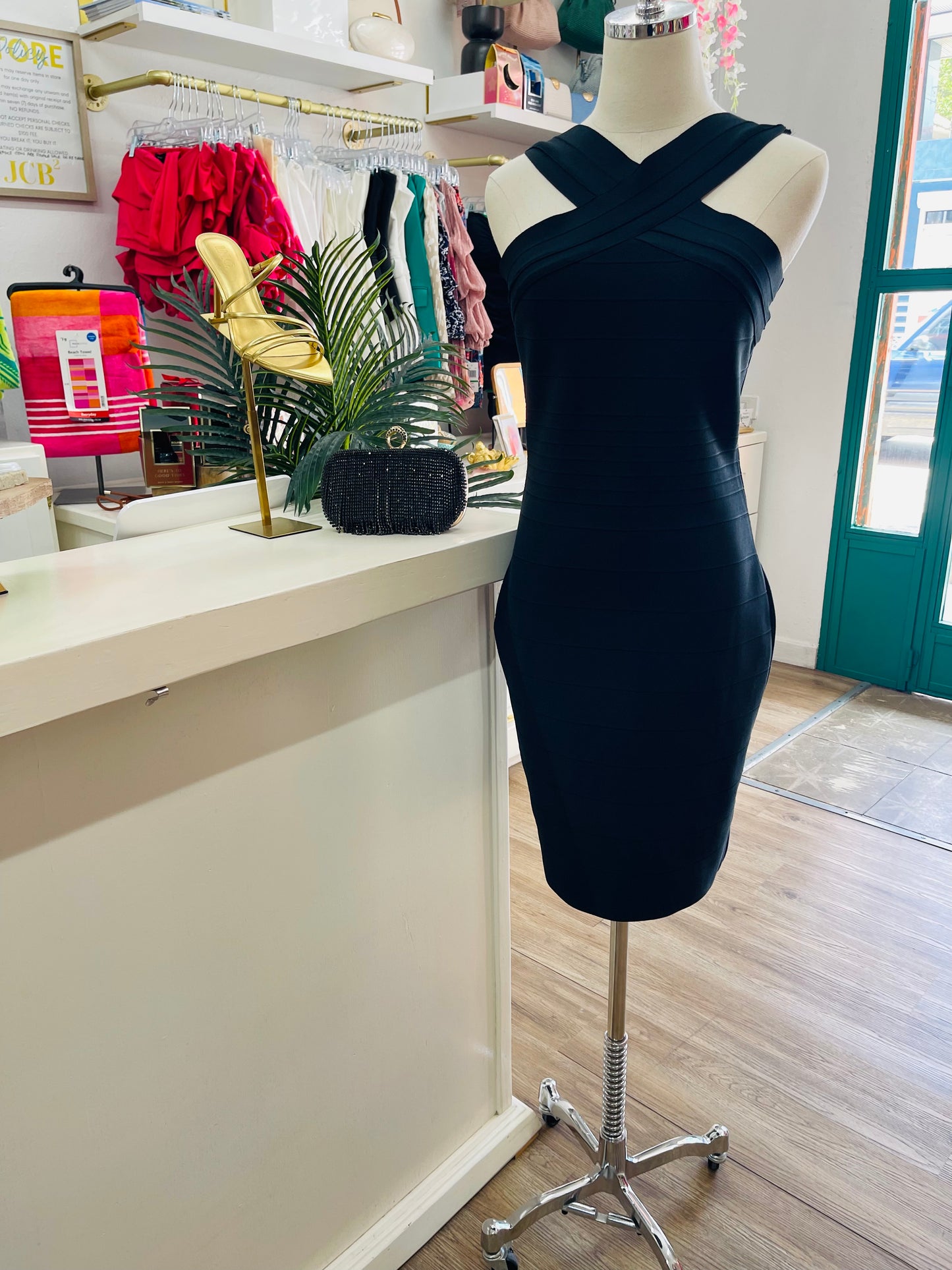 Siene Bandage Mini Dress