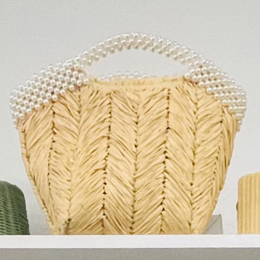 UE Pearl Handle Woven Bag 32966